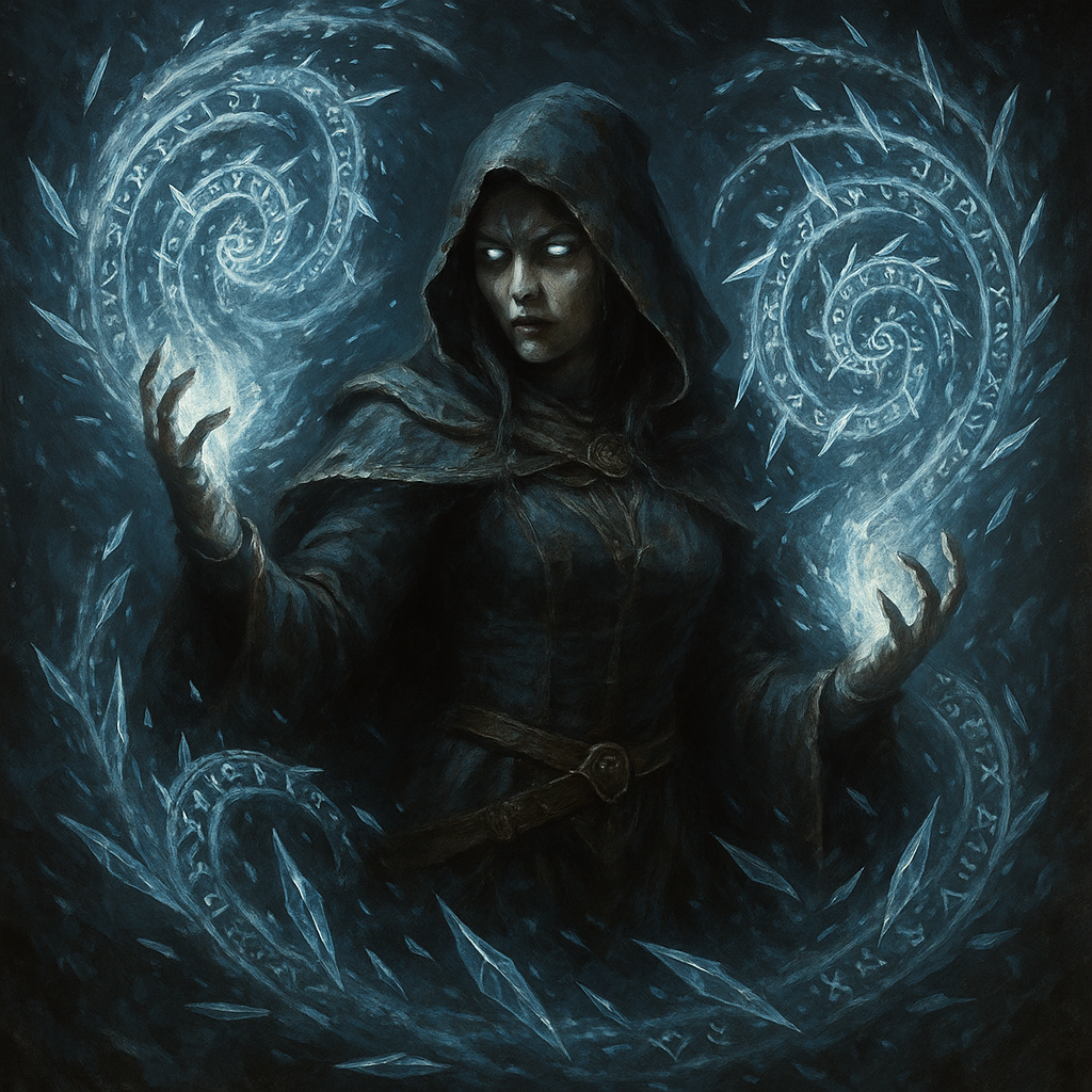 D2R Ladder Season 13 Reset (Feb 20): Sorceress Starters, Breakpoints, and Early Farming Prep - Sorceress unleashes Blizzard, ice shards spiraling into a storm