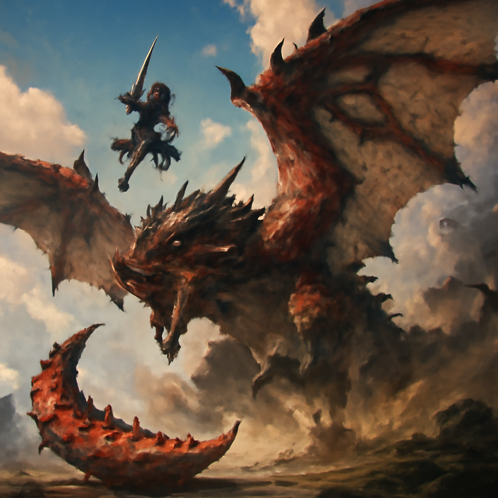 FFXIV Solo Mount Farming Guide for Patch 7.55 - Hunter drops Rathalos and cuts the tail for scales