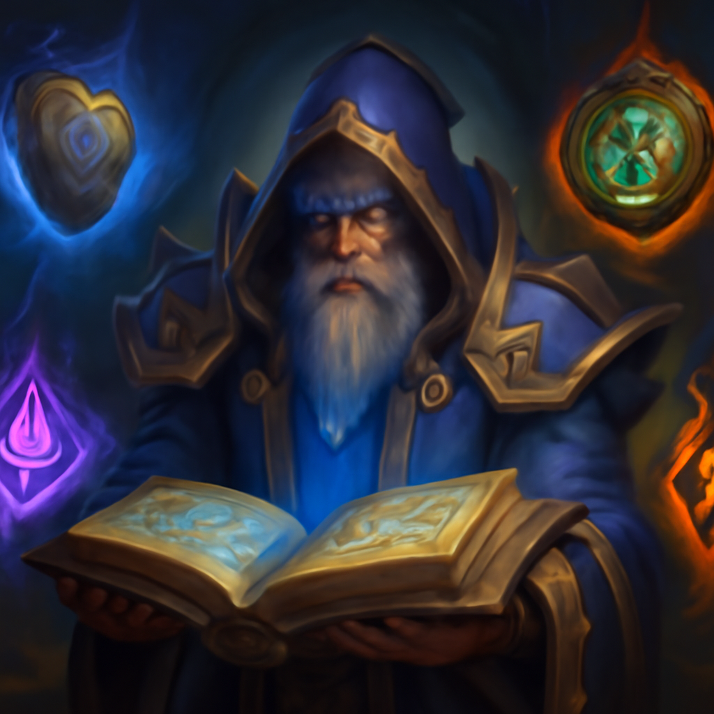 Best WoW Retail Add-Ons for Leveling, Immersion, and Everyday Quality of Life - A mage opens a codex of teleports