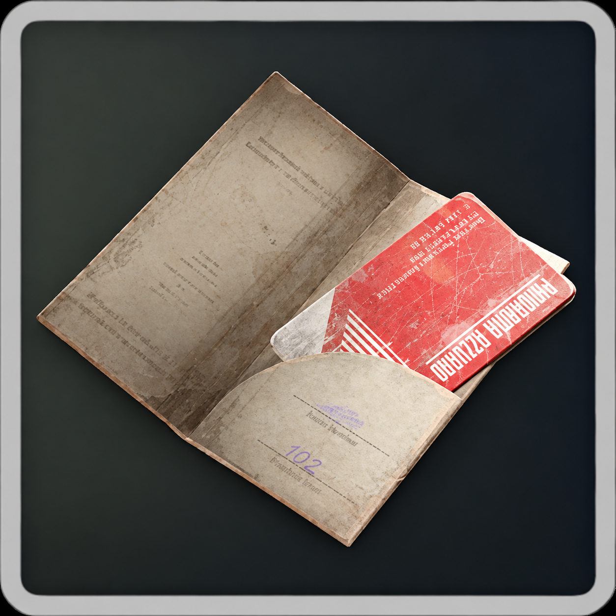 Riven Tides Hotel Keycard No.102