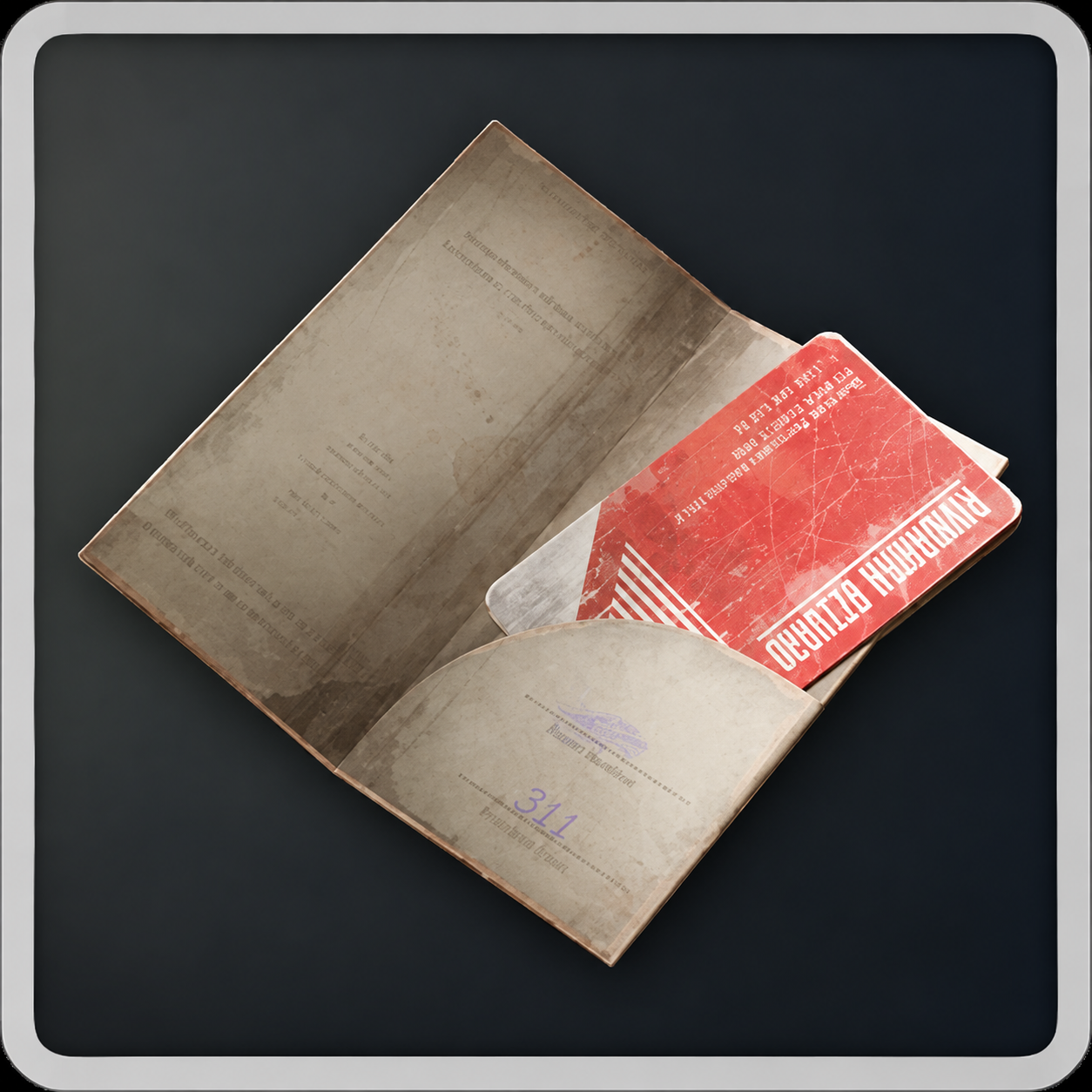 Riven Tides Hotel Keycard No. 311