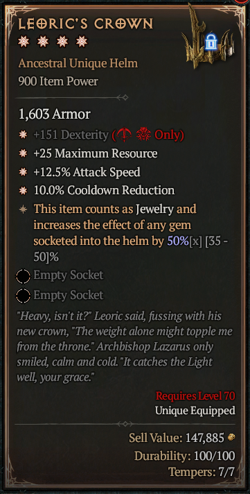 Leoric's Crown