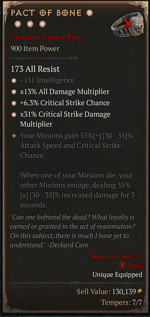 Pact of Bone