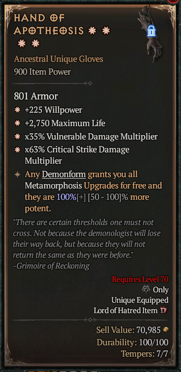 Hand of Apotheosis
