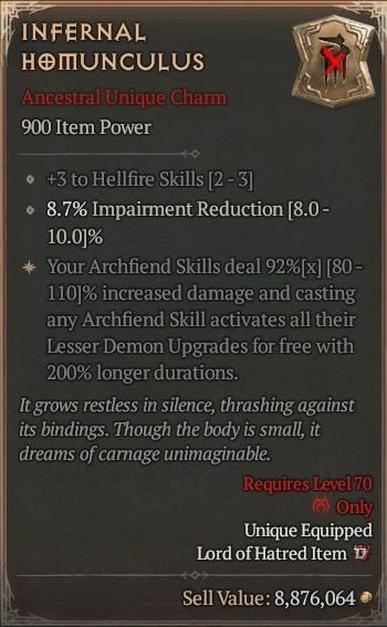 Infernal Homunculus