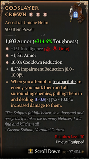 Godslayer Crown