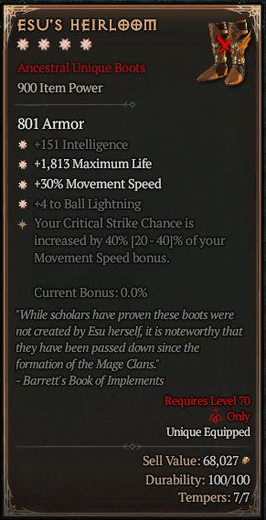 ESU'S HEIRLOm