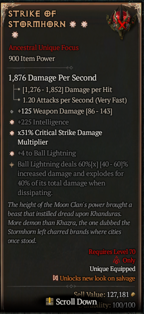Strike of Stormhorn